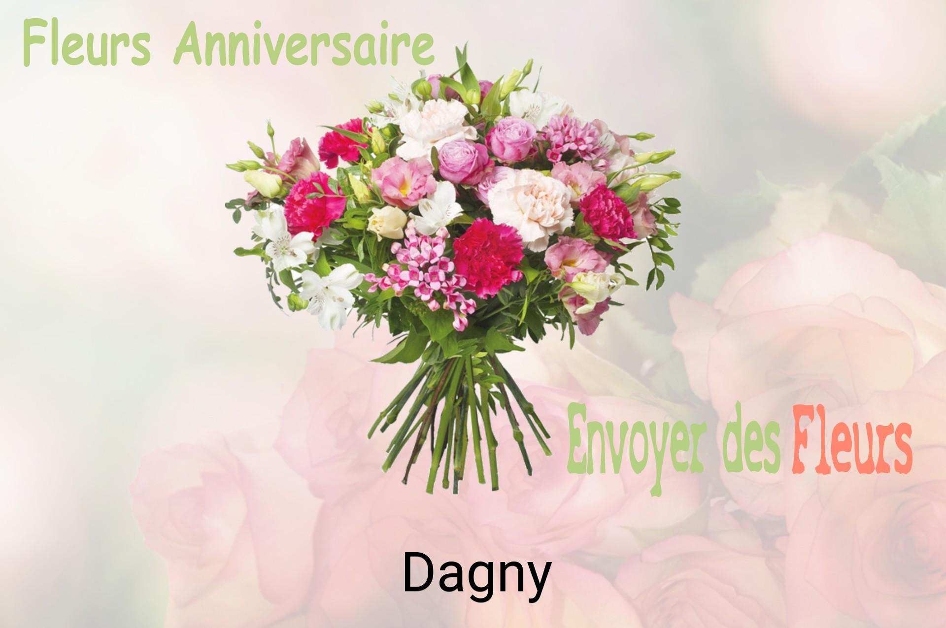 Bouquet de fleurs d’anniversaire livré à Dagny